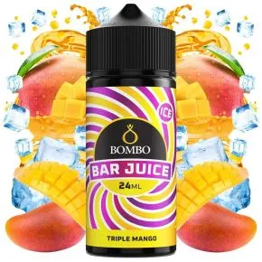 AROMA LONGFILL TRIPLE MANGO ICE BAR JUICE BY BOMBO 24ML