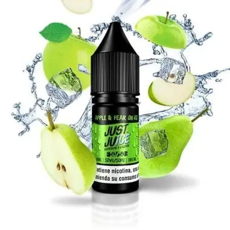 Just Juice Apple & Pear 10ml, fruity and refreshing flavor for pod system