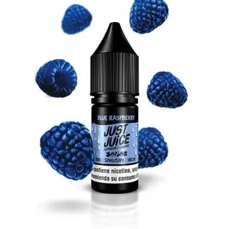 Blue Raspberry Just Juice 10ml, intense liquid with sweet and fruity notes for daily vaping