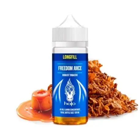 Longfill Halo Freedom Juice 40ml aroma, intense and aromatic flavor for daily vaping