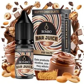SALES BOMBO BAR JUICE NUTTY CHOCOLATE 10ML