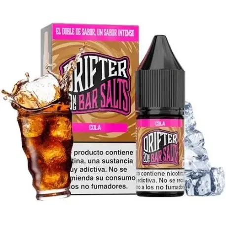 Nikotinsalze Drifter Bar Juice Cola 10ml, intensiver, erfrischender Colageschmack zum täglichen Dampfen