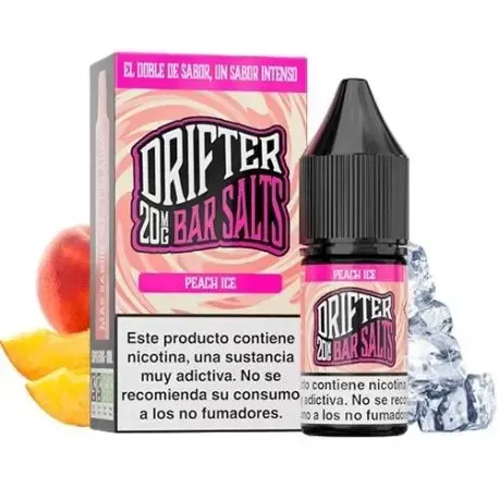 Nikotinsalze Drifter Bar Juice Peach 10ml, intensiver frischer Pfirsichgeschmack zum täglichen Dampfen
