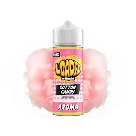 Longfill Loaded Cotton Candy aroma 30ml, sabor intenso a algodão doce para vaping diário