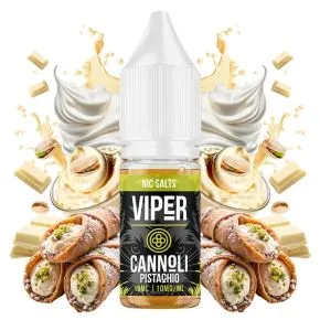 Sales de nicotina Cannoli Pistachio Viper 10ml 20 mg con sabor a cannoli de pistacho 2