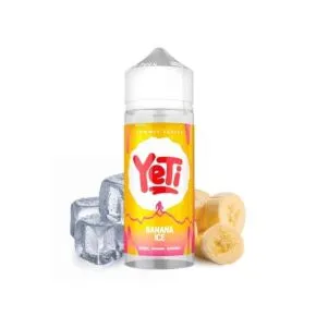 Aroma Longfill Yeti Summit Series Banana Ice 10ml, sabor intenso a banana com efeito de gelo para vaping diário