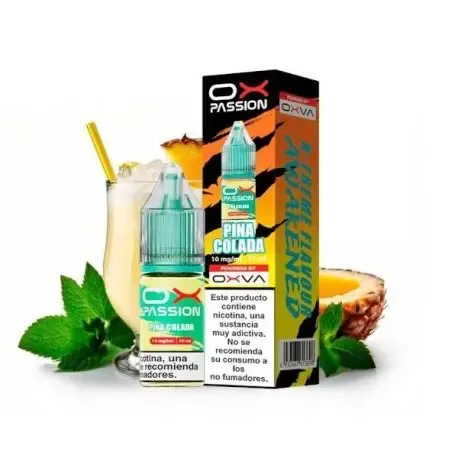 Oxva Ox Passion Pina Colada 10ml, intensiver Ananas- und Kokosgeschmack zum täglichen Dampfen