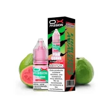 Oxva Ox Passion Pink Guava 10ml, intensiver rosa Guave-Geschmack zum täglichen Dampfen
