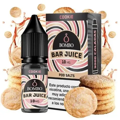 Nikotinsalze Cookie Bombo Bar Dessert-Geschmack zum Dampfen, süßes und cremiges Profil