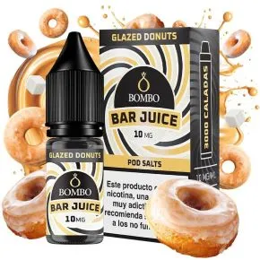Sais de Nicotina Donuts Glaceados Bombo Bar Sobremesa Sabor para Vaping, Perfil Doce e Cremoso 2