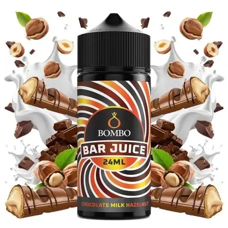 Longfill Aroma Bombo Bar 120ml sweet dessert flavor for vaping with hazelnuts