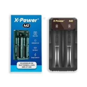 Carregador portátil X Power M2, acessório fiável para carregamento de baterias 2