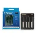 Carregador portátil X Power M4, acessório fiável para carregamento de baterias Carregador portátil X Power M4, acessório fiável para carregamento de baterias
