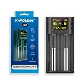 Carregador portátil S2 X Power, acessório fiável para carregamento de baterias 2