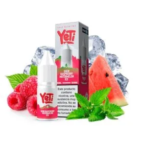 SALES DE NICOTINA SOUR RASPBERRY WATERMELON YETI 10ML