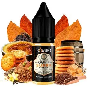 Cookie Supra Platinum 10ml Tambor, Sais de Nicotina de Alta Qualidade para Vaping