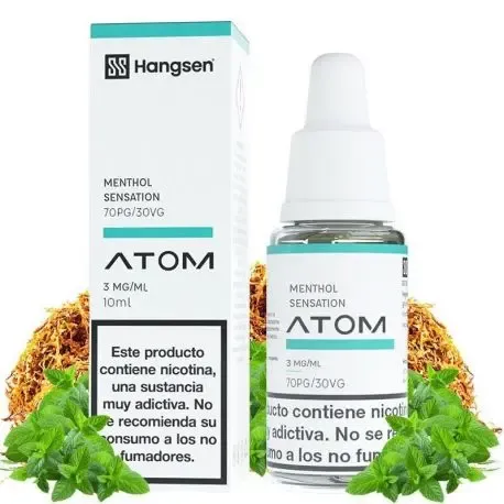 Minz-Tabak-aromatisierte Flüssigkeit Hangsen 10-ml-Dampfflasche