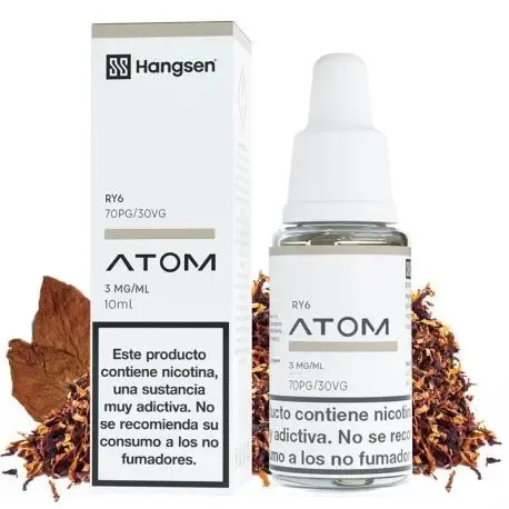 Tobacco flavoured liquid Hangsen 10 ml vaping bottle