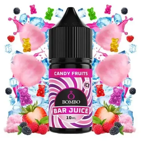 Aroma Minilongfill Bombo Bar sabor frutal en bote de 30ml
