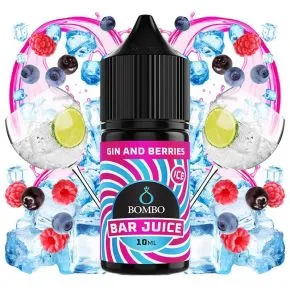 AROMA MINILONGFILL GIN & BERRIES BAR JUICE BY BOMBO 10ML