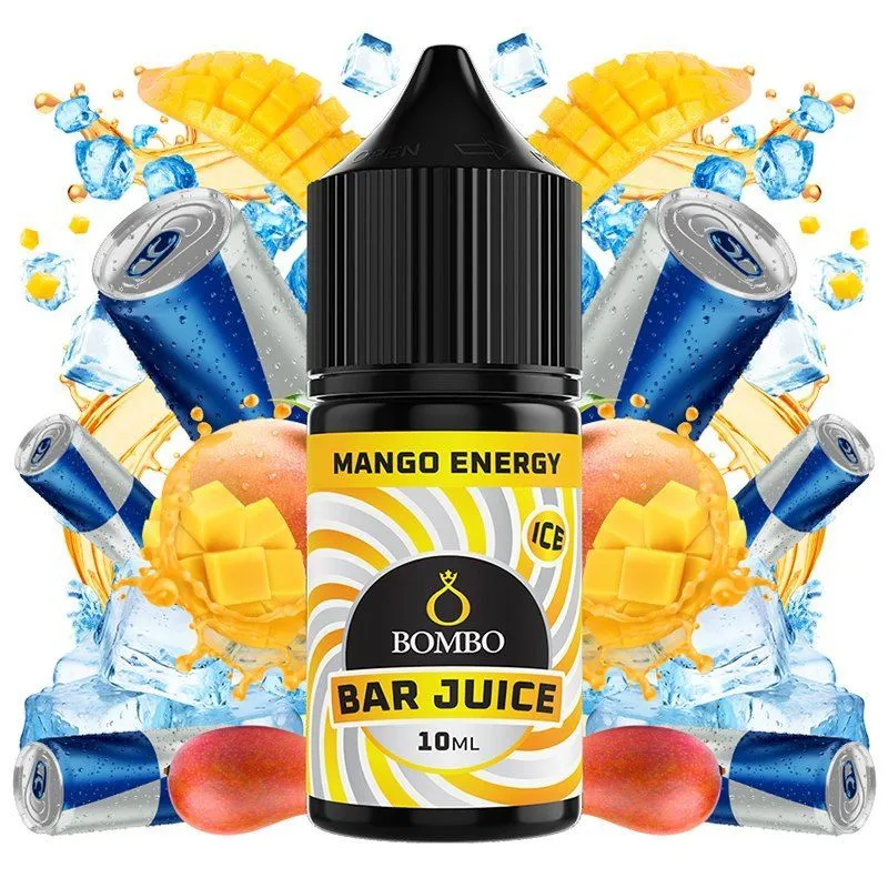AROMA MINILONGFILL MANGO ENERGY BAR JUICE BY BOMBO 10ML