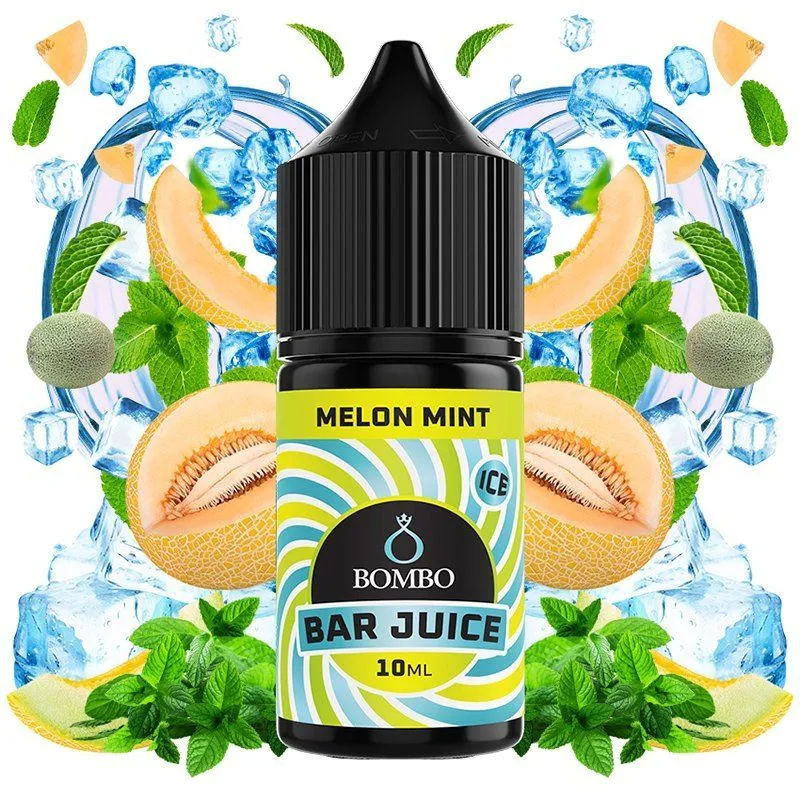 AROMA MINILONGFILL MELON MINT BAR JUICE BY BOMBO 10ML