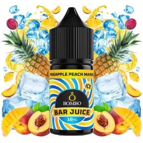 AROMA MINILONGFILL PINEAPPLE PEACH MANGO BAR JUICE BY BOMBO 10ML