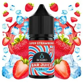 AROMA MINILONGFILL SUPER STRAWBERRY BAR JUICE BY BOMBO 10ML