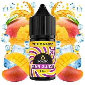 AROMA MINILONGFILL TRIPLE MANGO BAR JUICE BY BOMBO 10ML