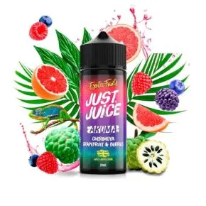 AROMA LONGFILL EXOTIC CHERIMOYA, GRAPEFRUIT & BERRIES JUST JUICE 24ML