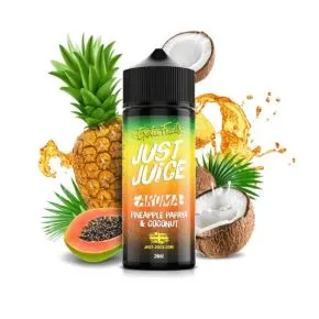 AROMA LONGFILL EXOTIC PINEAPPLE PAPAYA & COCONUT JUST JUICE 24ML