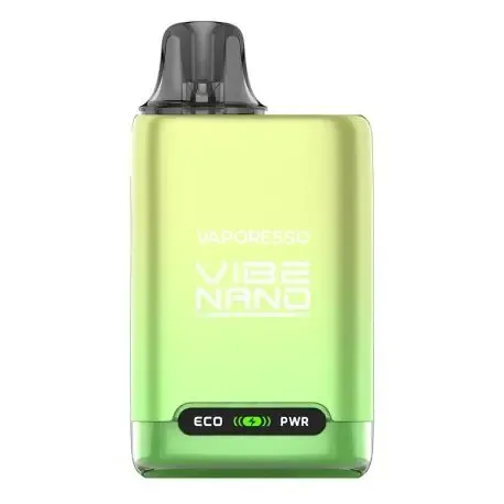 od Vaporesso Vibe Nano 1100mAh, cómodo, portátil y con gran autonomía color lima