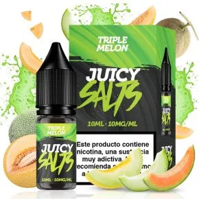 Nicotine salts Juicy Salts Triple Melon 10 ml for vaping