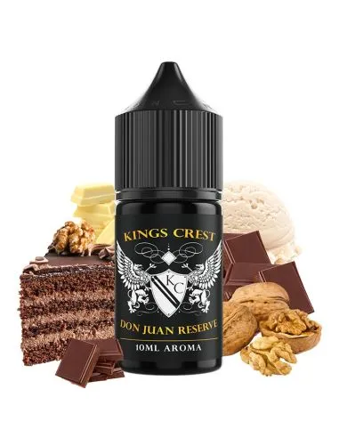 Mini longfill aroma Kings Crest 10 ml Don Juan Reserve flavor in 30ml format