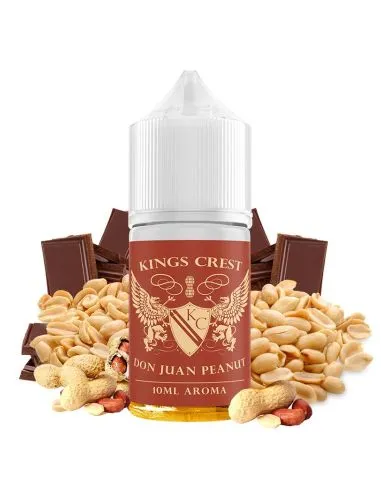 Minilongfill aroma Don Juan Amendoim 10ml em formato de 30ml de kings crest