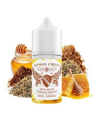 Don Juan Honey Tobacco in 10ml format in 30ml chubby by Kingsscrest