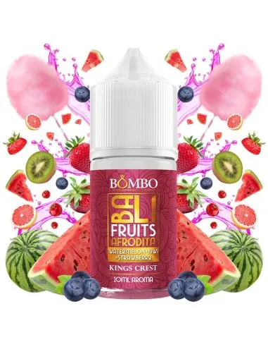 Aroma minilongfill de frutos bombo e Bali WKS + Aphrodite 10ml em formato de 30ml