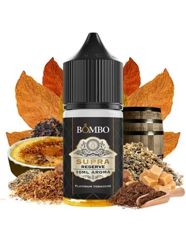 Aroma minilongfill Platinum Tobacco de Bombo, tabaquil premium.