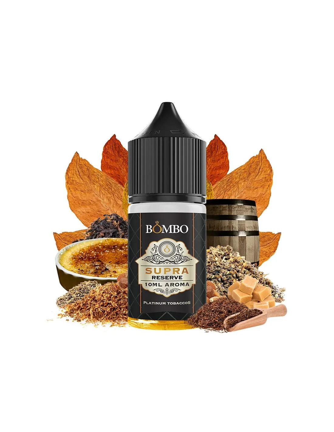 AROMA MINILONGFILL BOMBO PLATINUM TOBACCO SUPRA RESERVE 10ML