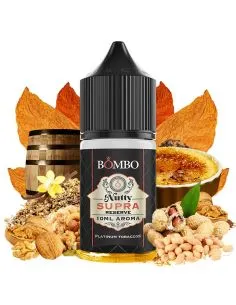 AROMA MINILONGFILL BOMBO PLATINUM TOBACCO NUTTY SUPRA RESERVE 10ML