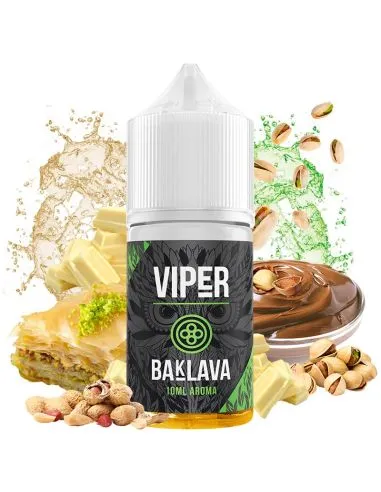 Minilongfill-Aroma von viper Pistazien-Baklava mit 10 ml weißer Schokolade im 30-ml-Format
