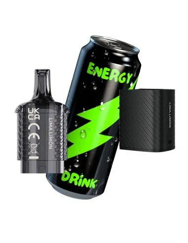 Substituição vozol cartucho de sabor de bebida energética por 10000 puff de vape descartável com 20mg de nicotina