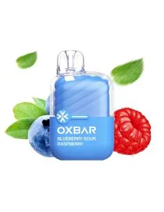 POD DESECHABLE OXBAR SIN HUMO BLUEBERRY SOUR RASPBERRY 1000 CALADAS 20MG
