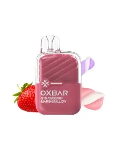 POD DESECHABLE OXBAR SIN HUMO STRAWBERRY MARSHMALLOW 1000 CALADAS 20MG