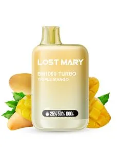 desechable lost mary de 1000 caladas de sabor mango