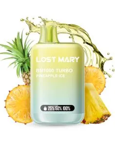 desechable de piña con frescor de lost mary de 1000 caladas
