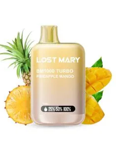 Desechable de 1000 caladas de lost mary de piña con mango