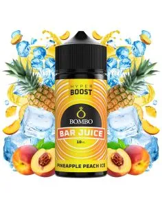 Aroma Longfill Hyperboost de Bombo sabor pineapple ice, formato concentrado para vapeo