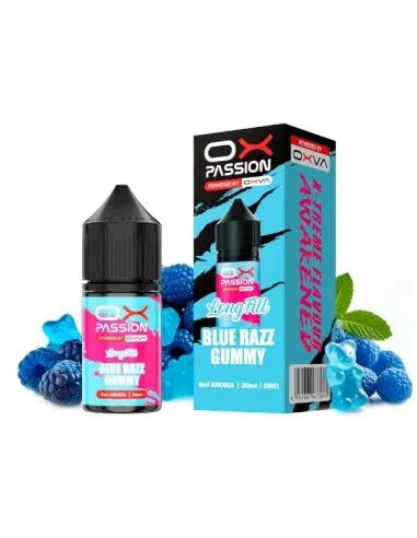 Minilongfill oxva Blue Razz Gummy 6ml Red Fruit Flavor