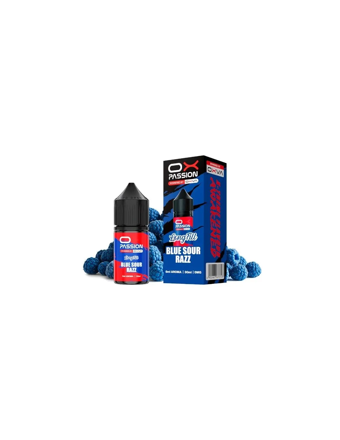 MINILONGFILL OXVA BLUE SOUR RAZZ 6ML